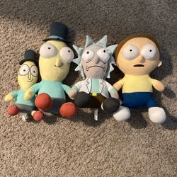 Rick And Morty Plushies