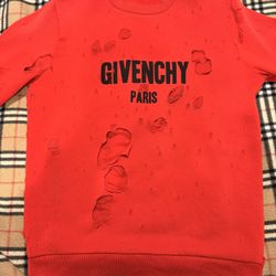Givenchy Pull Distressed Sweater