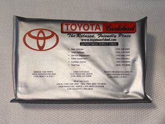 2022 Toyota Corolla OEM Factory Owner’s Manual - New, Complete Set
