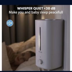 Rilextec Humidifiers for Bedroom Large Room