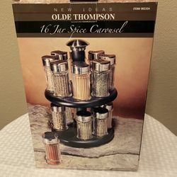 16-jar Spice Jar Carousel