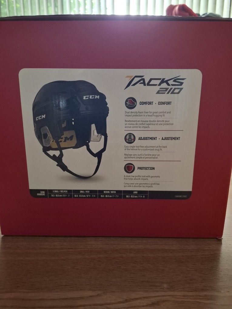 BARELY USED HOCKEY HELMET