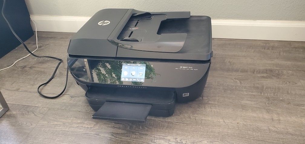 Hp Engy 7645 Color Printer Faxer Scanner