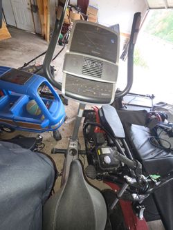 Workout bike stationary