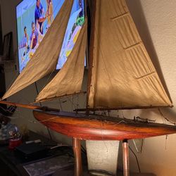 Vintage sail Boat 