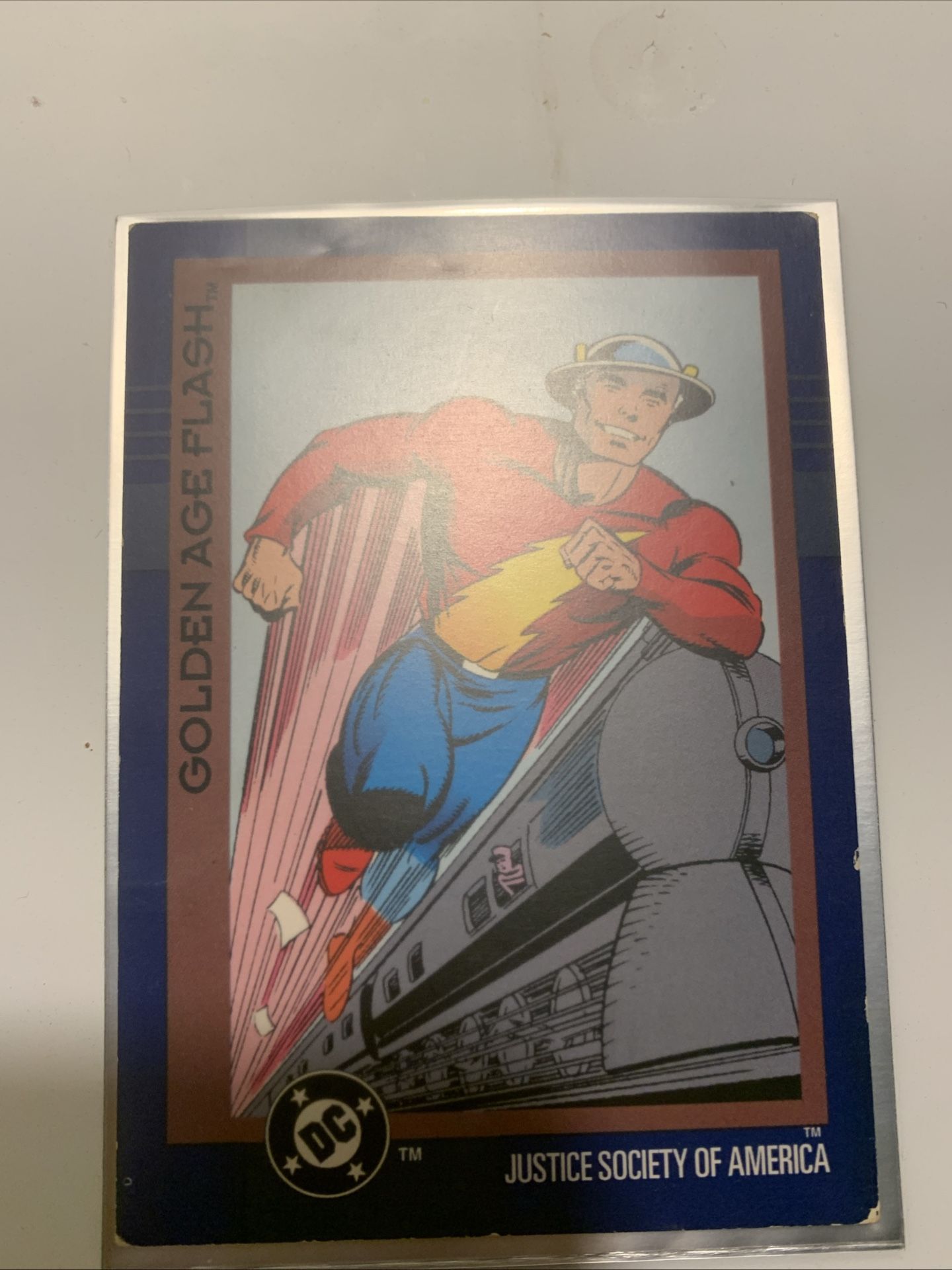 Golden Age Flash Trading Card 1991