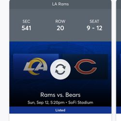 Rams Vs Bears 
