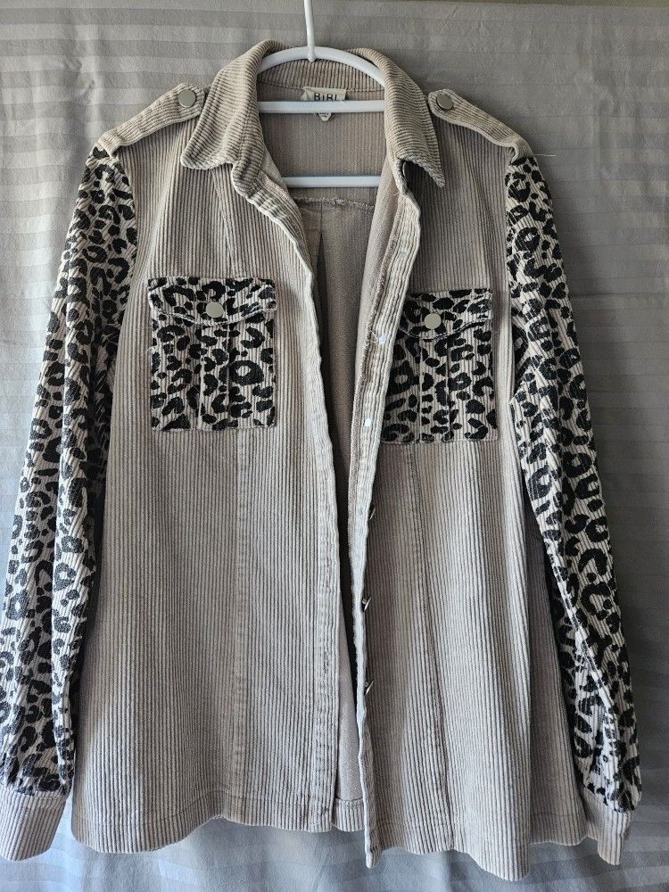 BiBi Corduroy Shacket