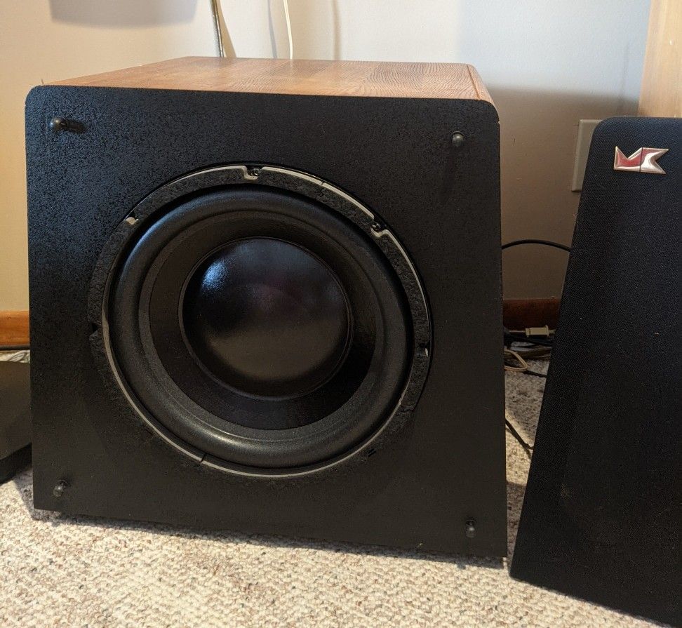 Large Heavy M&K Powered Subwoofer