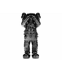 KAWS Holiday Space Figure Black Limited Vinyl Toy Model Silver Gold Collectibles Street Fine Art Print Paint