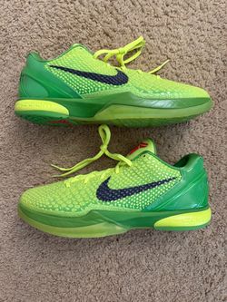 Size 15 (Pre owned, no box, rare size) - 2020 Nike zoom Kobe 6 protro grinch