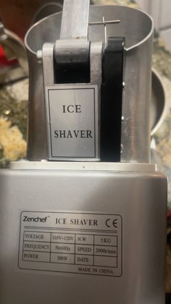 Zenchef Electric Ice Shaver Machine