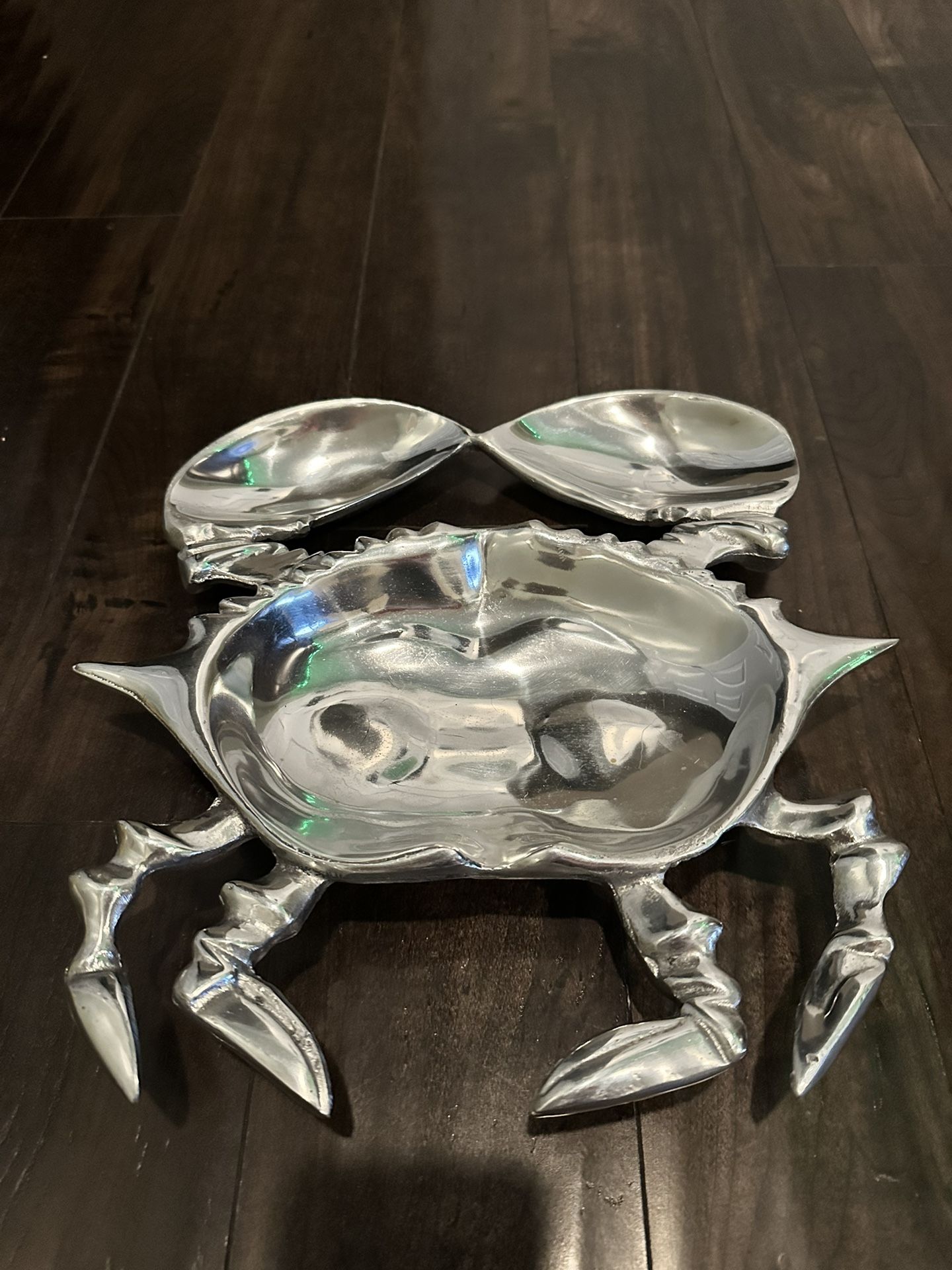Metal Crab Shape Food Serving Tray - Wilton Armatale