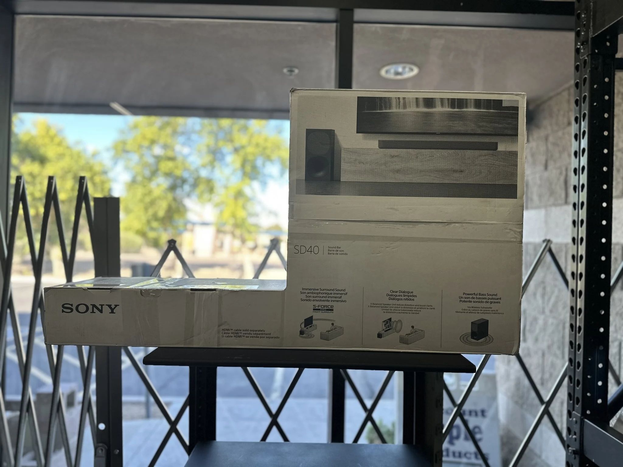 MEMORIAL DAY SALES!!! SONY HT-SD40 2.1 SOUND BAR W. WIRELESS SUBWOOFER, BLUETOOTH & DOLBY DIGITAL