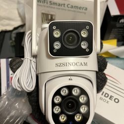 🔥 WiFi Smart Security Camera｜Dual-Band 2.4G/5G｜App Remote View｜Box Damaged