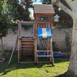 Wood Playground Good Wear Condition