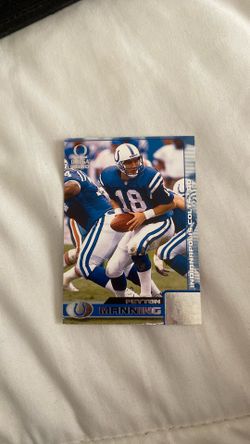 Peyton manning omega 2000 gold card