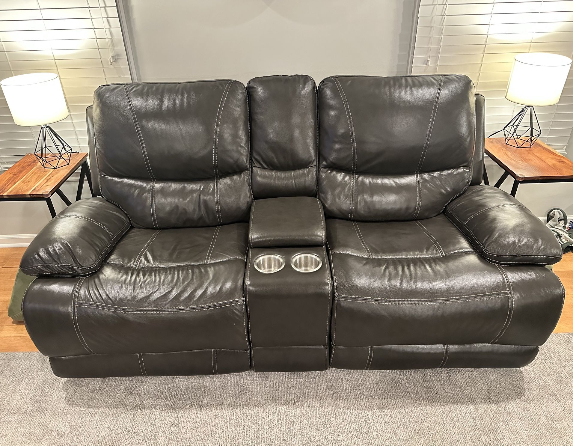Gray Leather Furniture 
