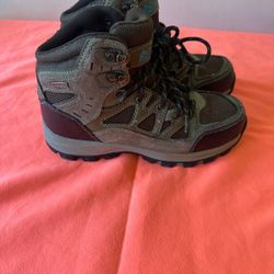 Denali Women's Utah Waterproof Suede and Leather Mid Top Hiking Boot