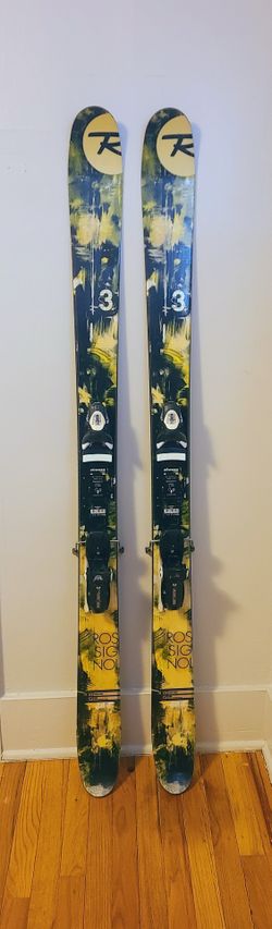 ROSSIGNOL S3 168cm Skis + ROSSI Adjustable Bindings 