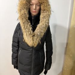 Mackage With Natural Fur Collar Hood