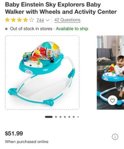 Baby Einstein Walker