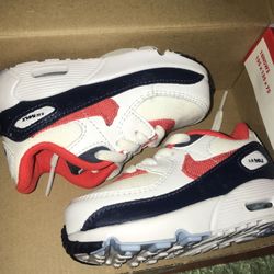 Nike Air Max 90 White/Chile Red-midnight Navy 