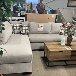 grey sectional 🩶☁️ $1,899