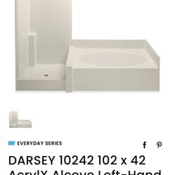 Darsey 10242 Shower/Tub Insert