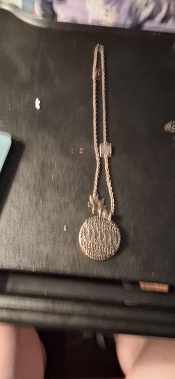 Silver Filigree Pendant Necklace