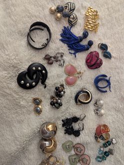 Vintage Earrings Lot