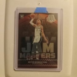 Victor Wembanyama Jam Masters Rookie Card 