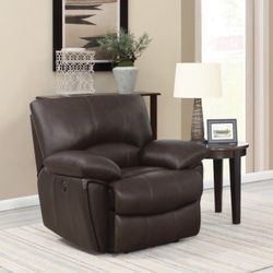 Brand New Chocolate Reclining Chair