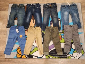 8 Toddler Pants Size 2T