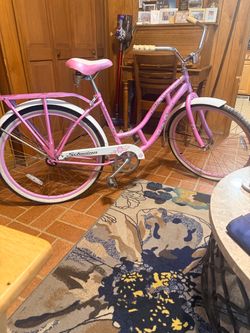 Pink & White  Woman’s Schwinn Bike