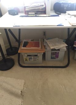 Routine desk foldable
