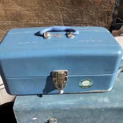 Union Steel Chest Tool Box Tackle Box Vintage Water tote