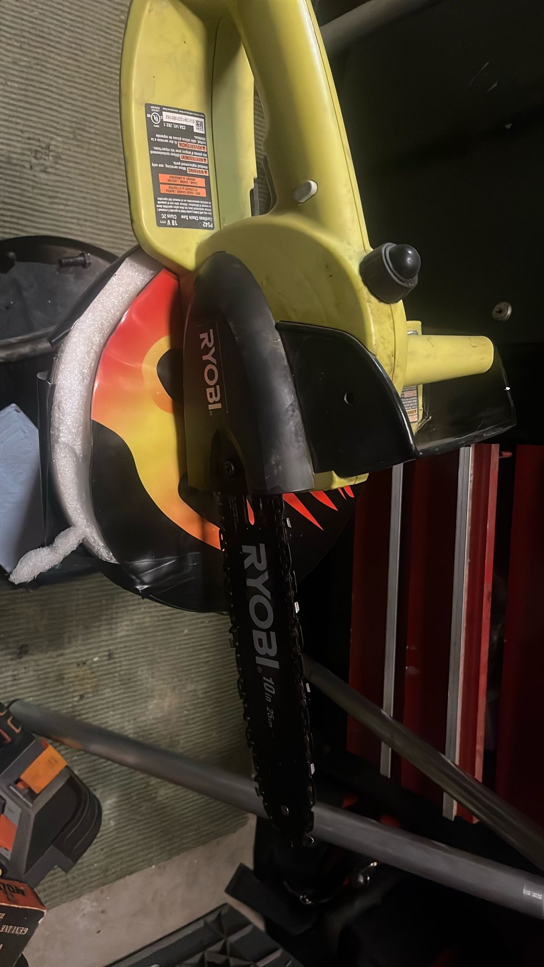 Ryobi 18v 10” Chainsaw