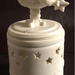 Snowbabies Dept 56 'Count Your Lucky Stars' #56-69129 Candle Jar Figurine