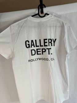 Gallery Dept. Hollywood CA Logo T-Shirt White BNWT Size L or S