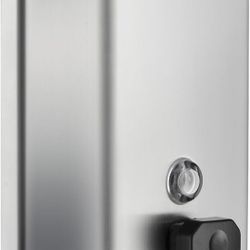 Commercial Wall Mount Soap Dispenser - Stainless Steel Bathroom Hand Soap 38.8oz Liquid - Anti-Leak Pump and Large Capacity Brushed Refillable