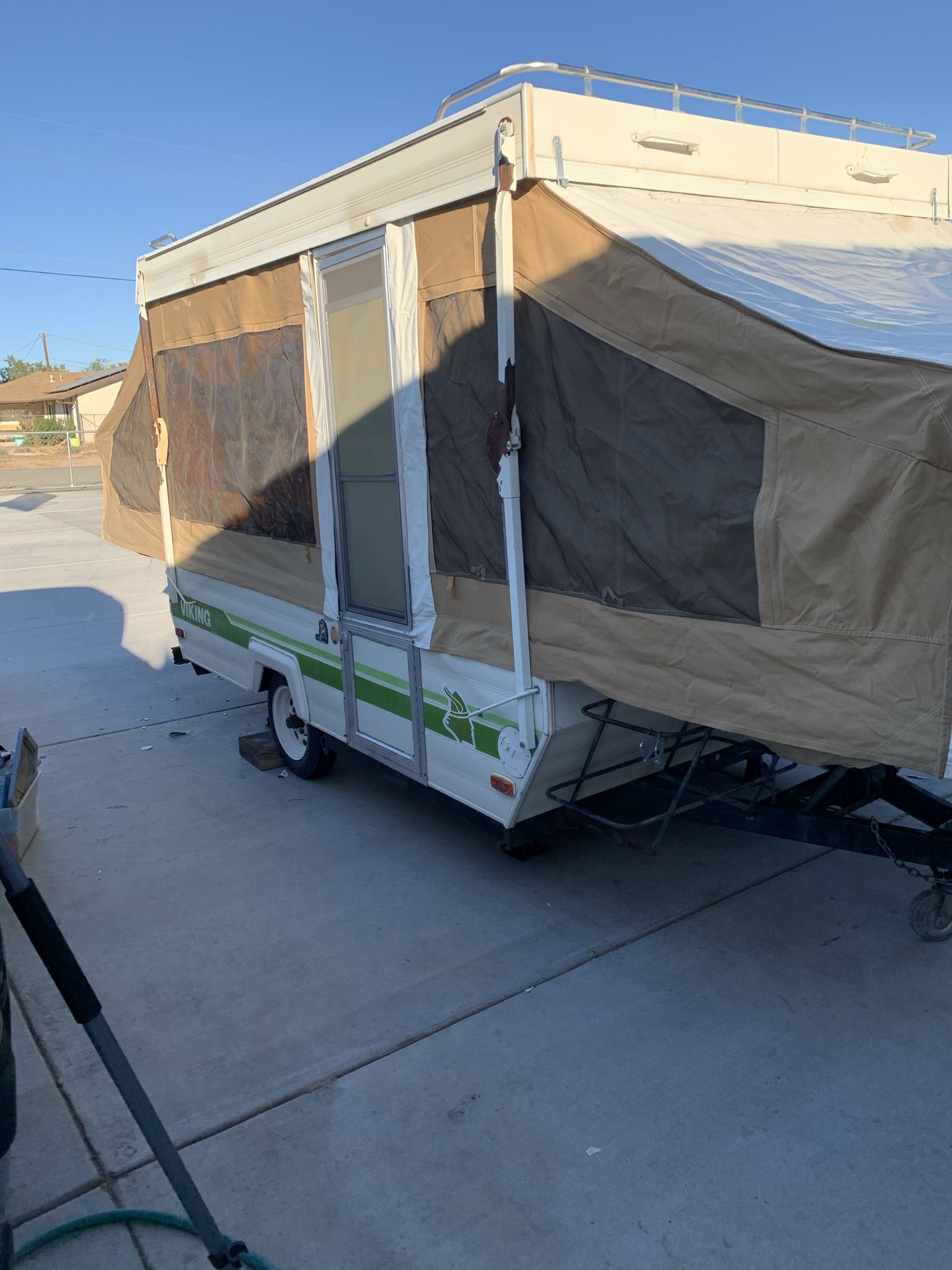 Vintage Pop up Trailer