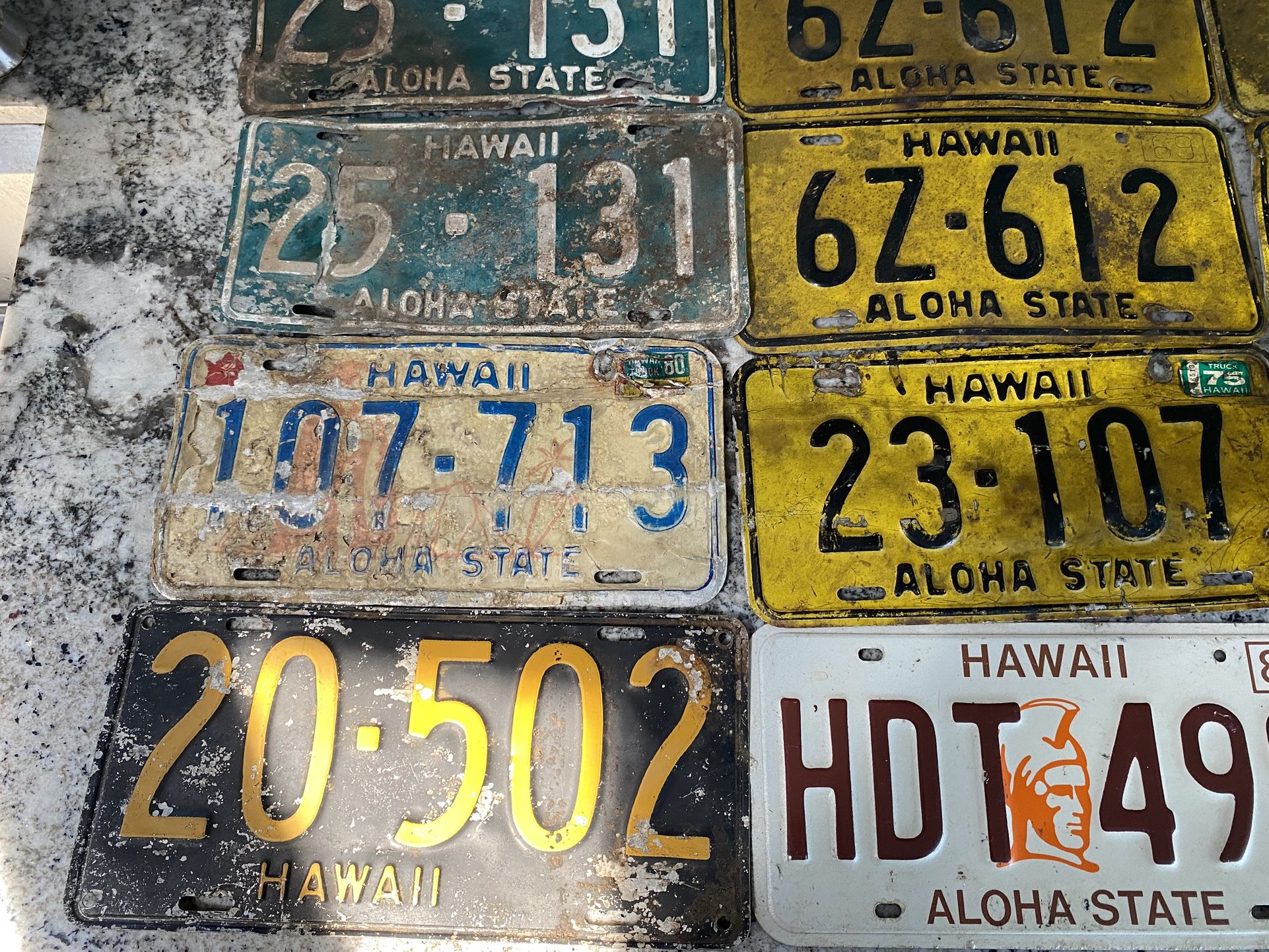 Vintage Hawaiian Plates