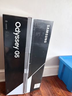Samsung odyssey GS curved monitor