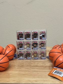 ALL 12 BITTY NBA 1-Inch Funko Pop Blind Basketball Variants LeBron Curry Cunningham