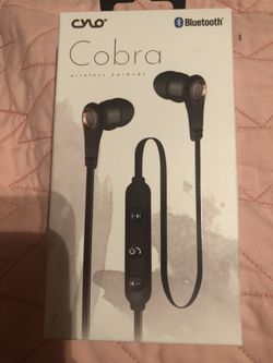 Cobra wireless earbuds