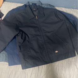 Size LARGE Dickies Work Jacket lot 