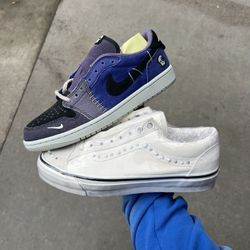 Jordan 1 Alternate Voodoo & Vans OTW Pearlized Pack White