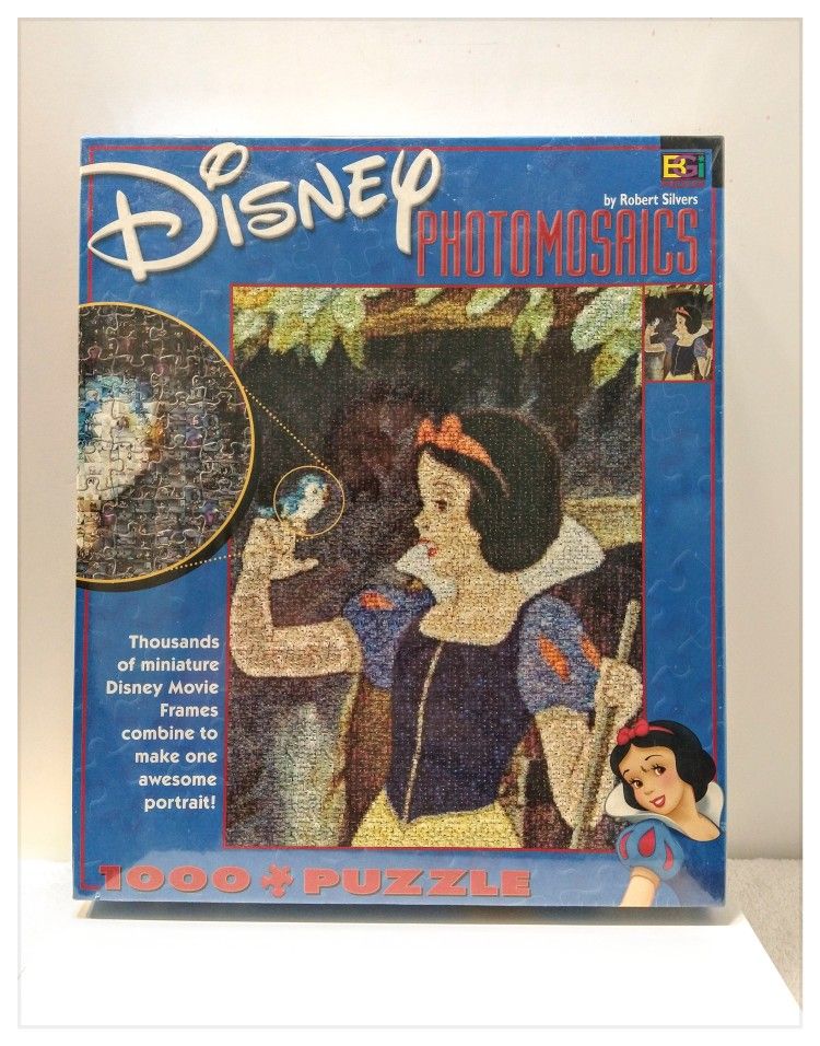 Disney 'Snow White' Photomosaic Puzzle - 1026pcs - 27" x 20" *NEW*