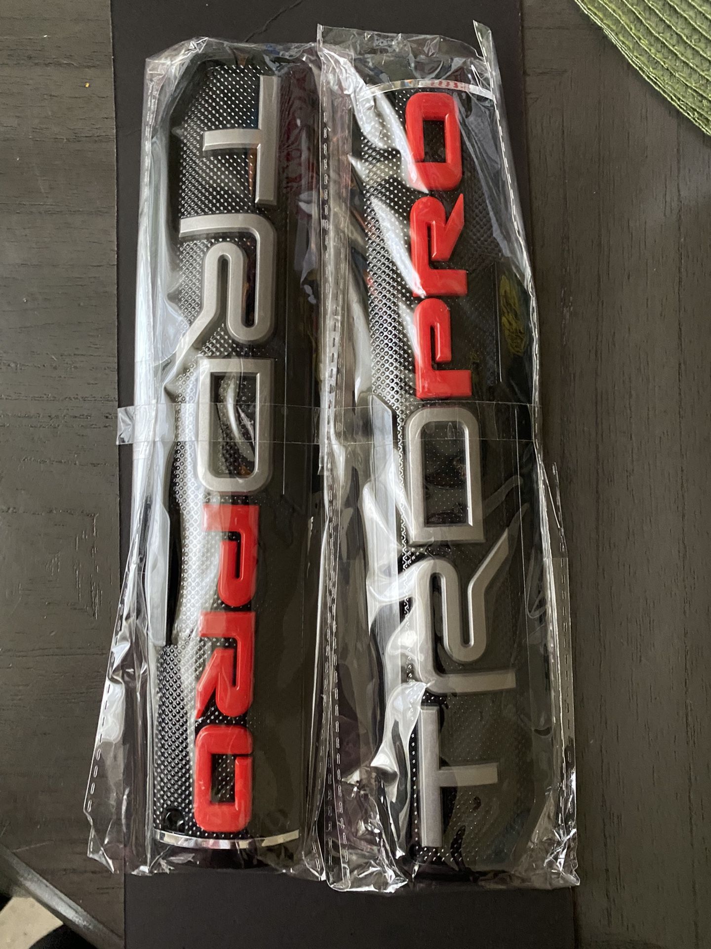 2X TRD PRO/OFF ROAD Door Emblem Sticker Badge Fits Toyota Tacoma
